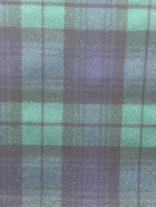 Blackwatch Flannel Twilight Upholstery/Drapery Fabric by Ralph Lauren