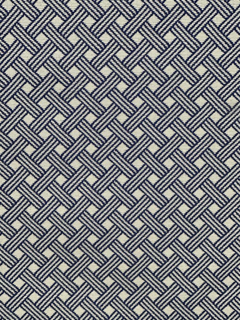 Load image into Gallery viewer, Percy Jacquard Navy Reversible Upholstery/Drapery Fabric by Ralph Lauren
