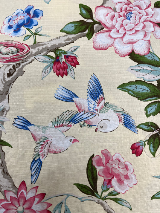 Mudan Lemon Upholstery/Drapery Fabric by P. Kaufmann