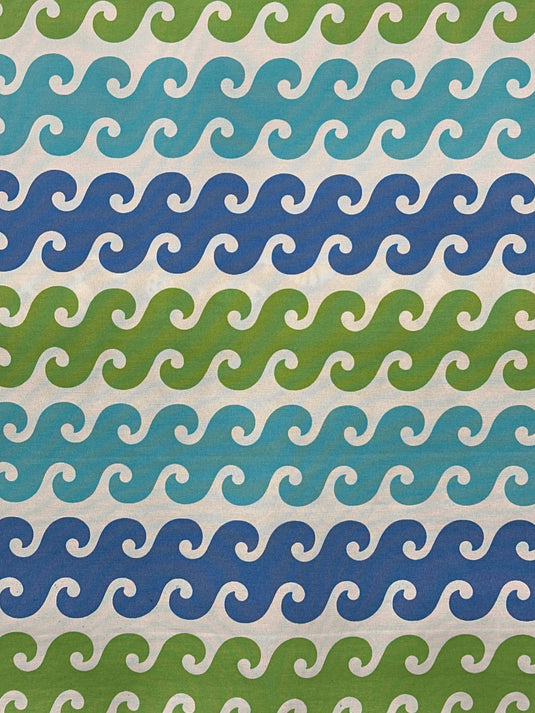 Tide Pool Turquoise Outdoor Fabric by Sunbrella