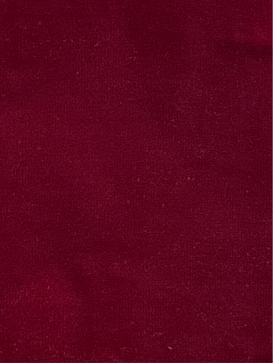 Mojo Garnet Velvet Upholstery Fabric by P. Kaufmann