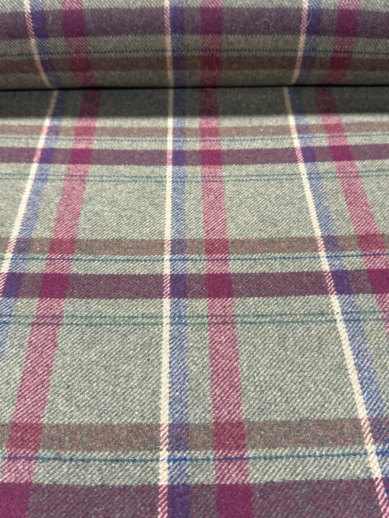 Load image into Gallery viewer, Heathland Plaid Juniper Upholstery/Drapery Fabric by Ralph Lauren
