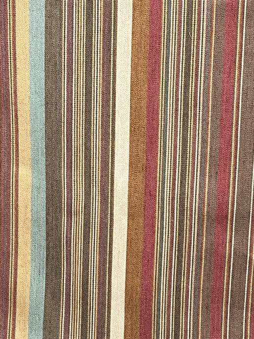 Santa Ysabel Stripe Clay Upholstery Fabric by Ralph Lauren