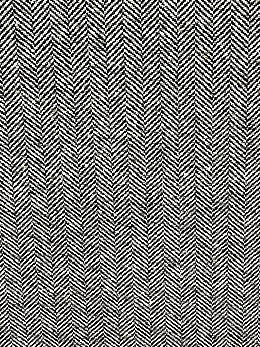 Stoneleigh Herringbone Black Cream