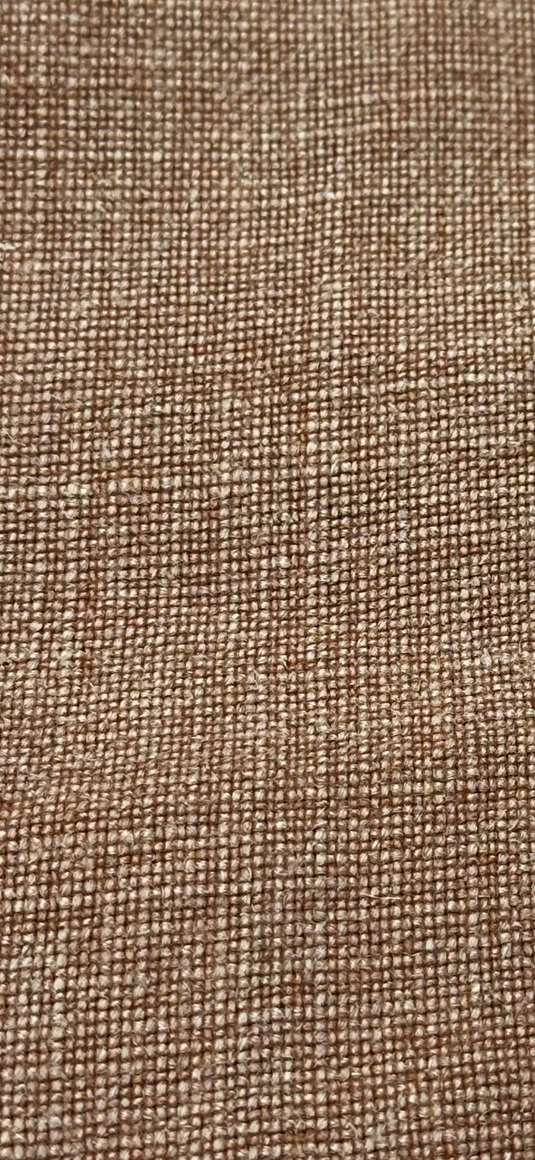 Vintage Linen Cognac Upholstery/Drapery Fabric by P. Kaufmann