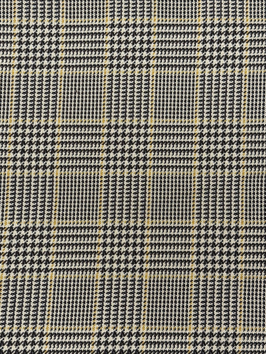 Custom Tweed Check Black Upholstery Fabric by Ralph Lauren