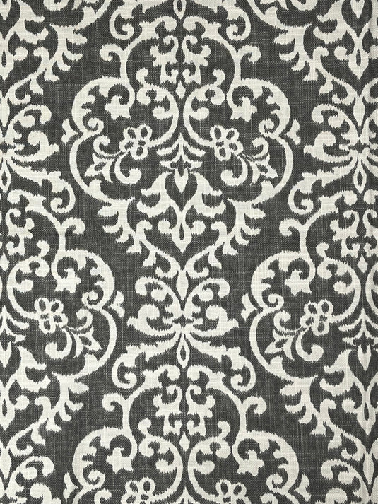 Salisbury 9 Graphite Upholstery/Drapery Fabric by Covington