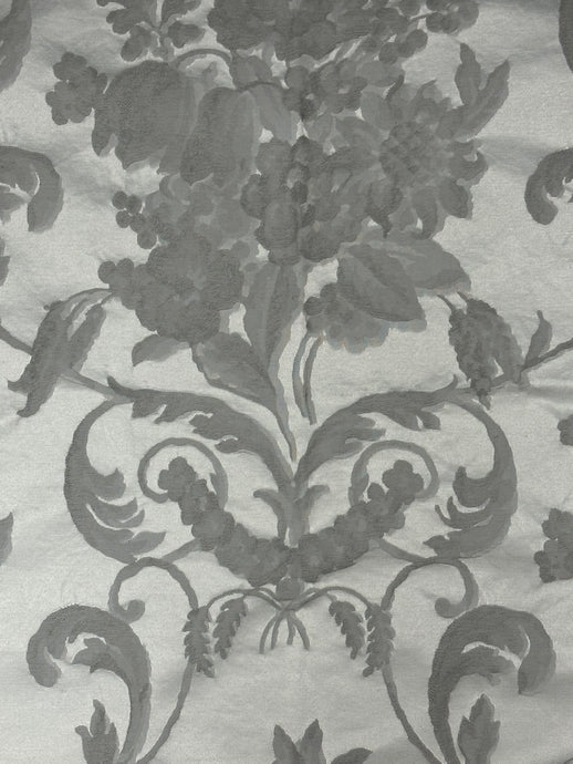 Francis Silver Upholstery/Drapery Fabric by Ralph Lauren