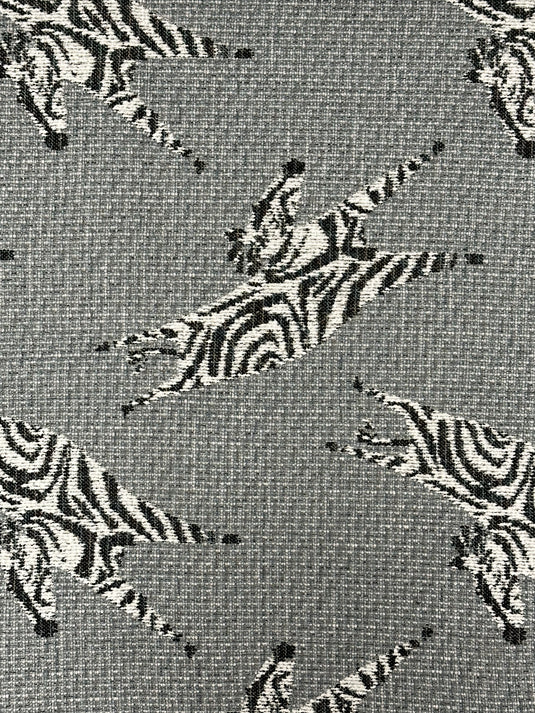 Jailbreak Pewter Upholstery Fabric by Kravet