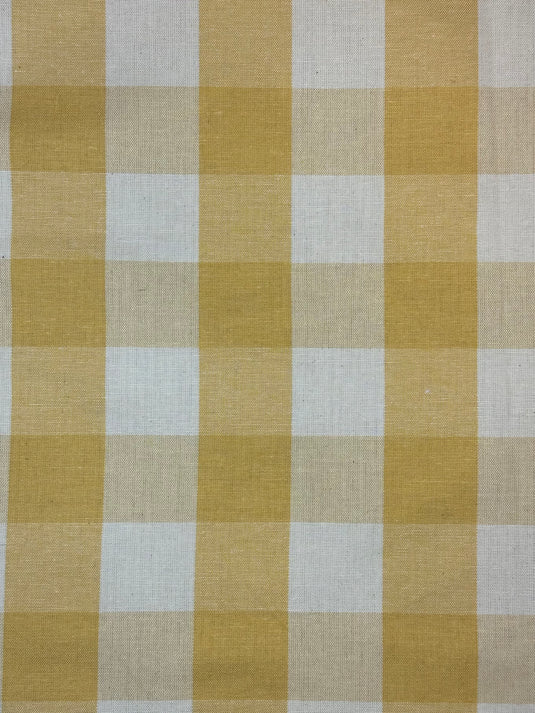 Buffalo Yellow Upholstery Fabric by Ralph Lauren