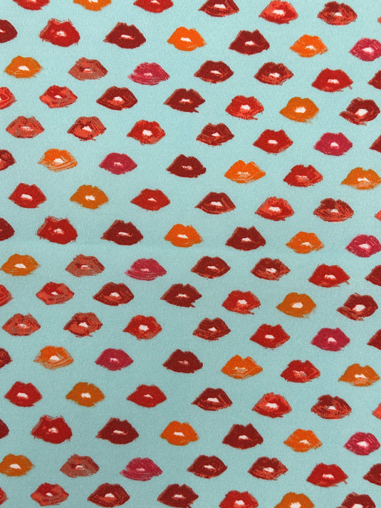 Dr. Lips Pool Outdoor Upholstery Fabric by P. Kaufmann