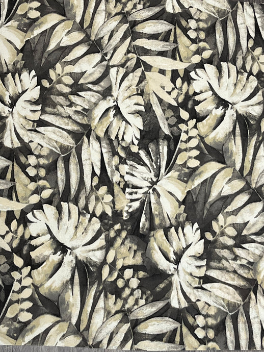 Drifting Tide Ebony Outdoor Upholstery Fabric by Tommy Bahama