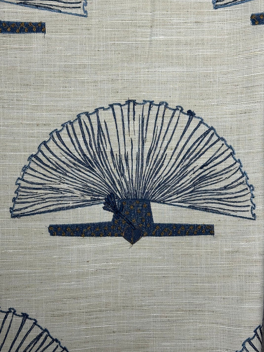 Hakama Midnight Upholstery/Drapery Fabric by P. Kaufmann