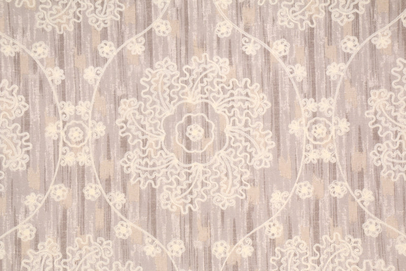 Load image into Gallery viewer, Mythical Medallion CL Pearl Upholstery Fabric by  P Kaufmann 
