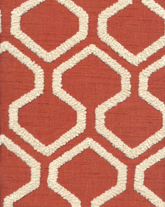 Raw Edges CL Paprika Drapery Upholstery Fabric by  P Kaufmann 