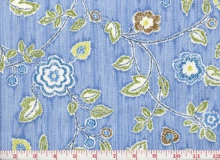 Radiant Trail CL Lapis Drapery Upholstery Fabric by PK Lifestyles