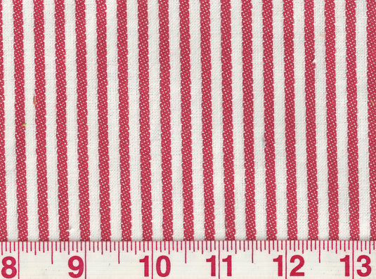 Good Lookin' Stripe CL Melon Upholstery Fabric by  P Kaufmann 