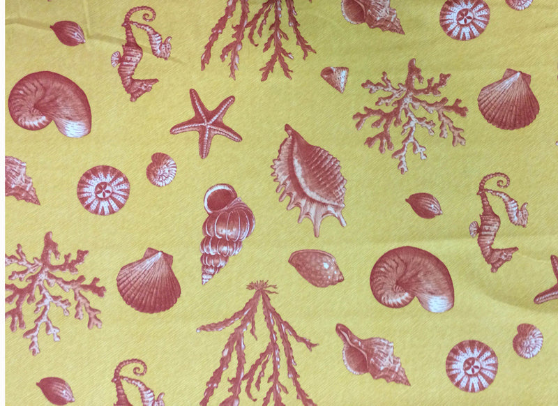 Load image into Gallery viewer, Big Sur CL Shell Drapery Fabric by  P Kaufmann 
