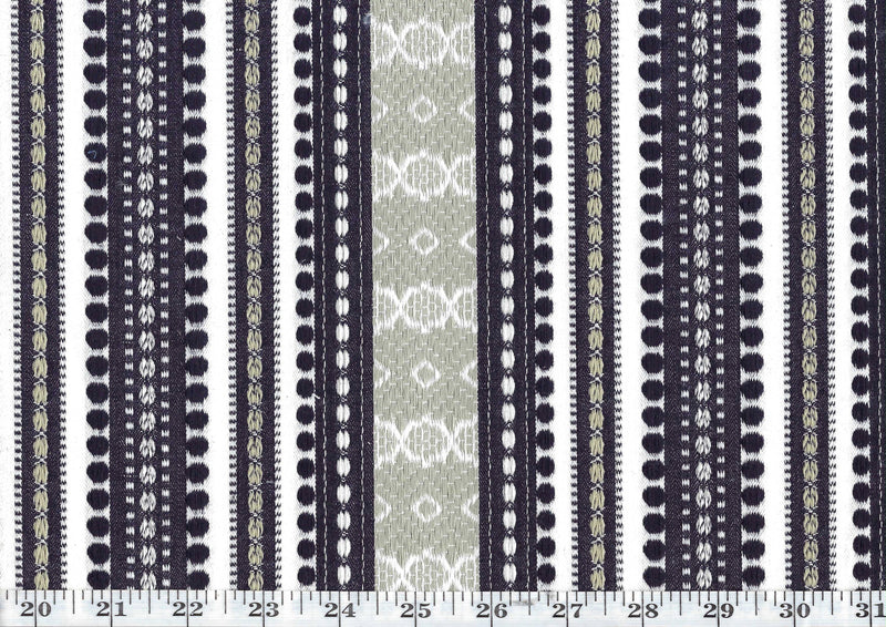 Load image into Gallery viewer, Ancient Stripe CL Onyx Drapery Upholstery Fabric by PK Lifestyles
