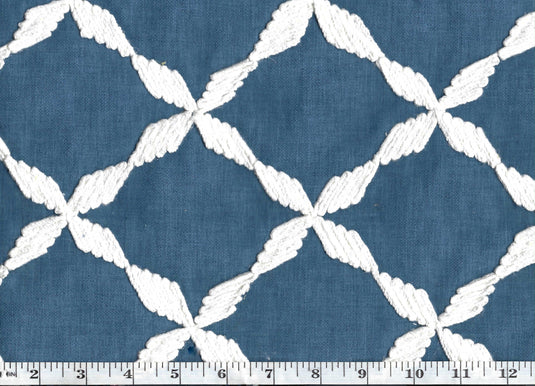 Andalusia Embroidery CL Aegean Drapery Upholstery Fabric by PK Lifestyles
