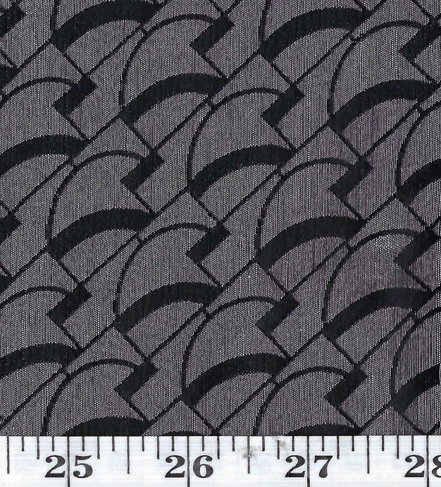 Appollinaire Deco CL Steel Drapery Upholstery Fabric by Ralph Lauren