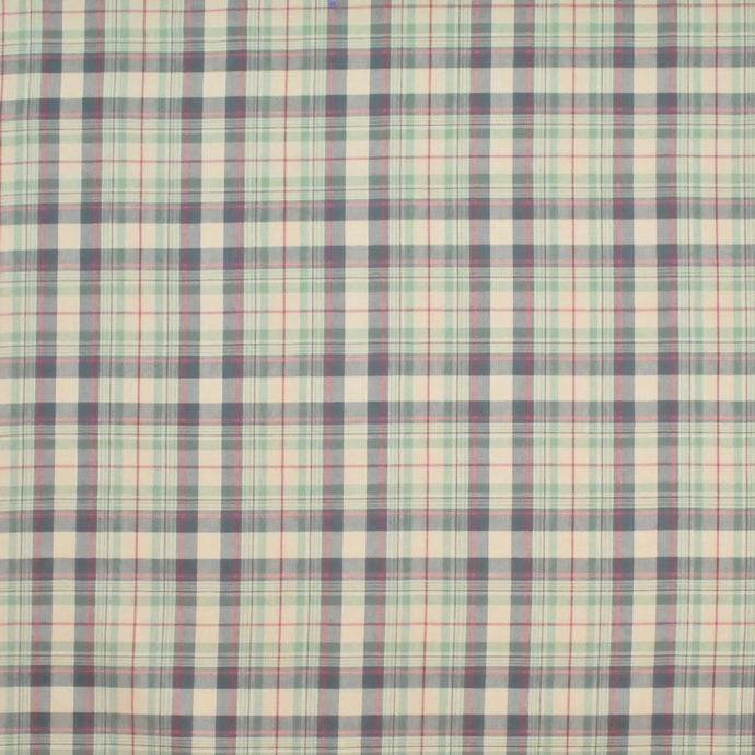 Back Bay Plaid CL Slate Drapery Upholstery Fabric by Ralph Lauren