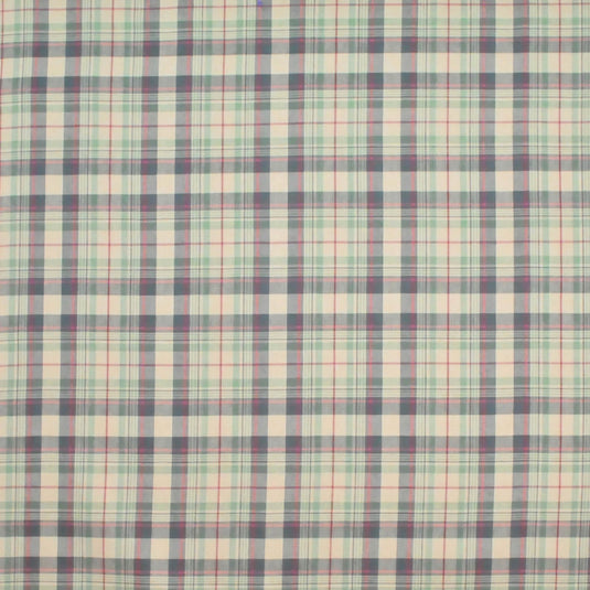 Back Bay Plaid CL Slate Drapery Upholstery Fabric by Ralph Lauren