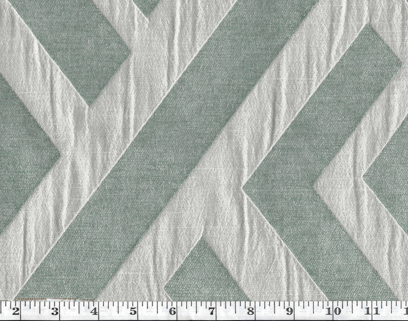 Load image into Gallery viewer, Carat CL Seafoam Upholstery Fabric by DeLeo Textiles
