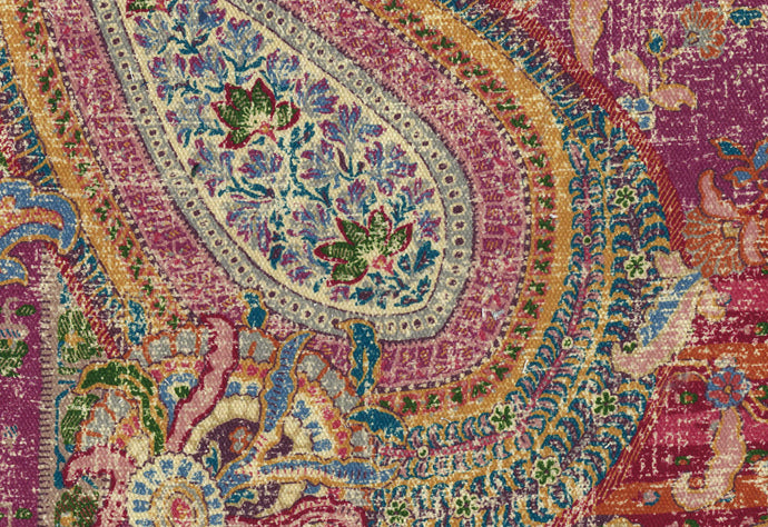 Claim to Fame CL Wineberry Drapery Upholstery Fabric by P Kaufmann