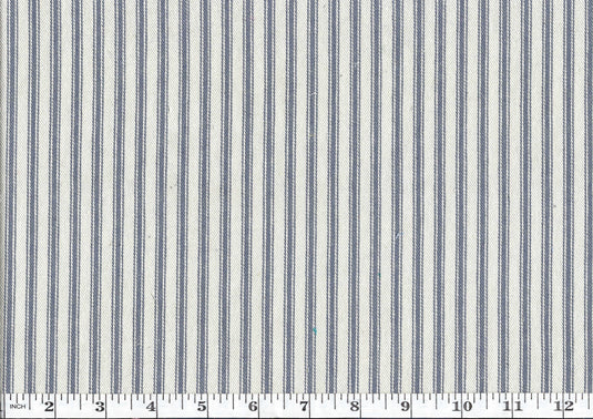 Classic Ticking CL Graphite Drapery Upholstery Fabric by PK Lifestyles (Waverly)