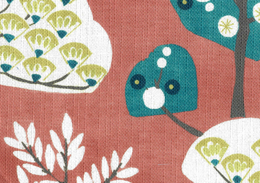 Cora CL Coral Drapery Upholstery Fabric by Regal Fabrics