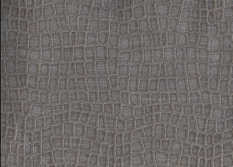 Load image into Gallery viewer, Croc Flox CL Taupe Grey Drapery Upholstery Fabric by Charles Martel
