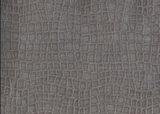 Croc Flox CL Taupe Grey Drapery Upholstery Fabric by Charles Martel