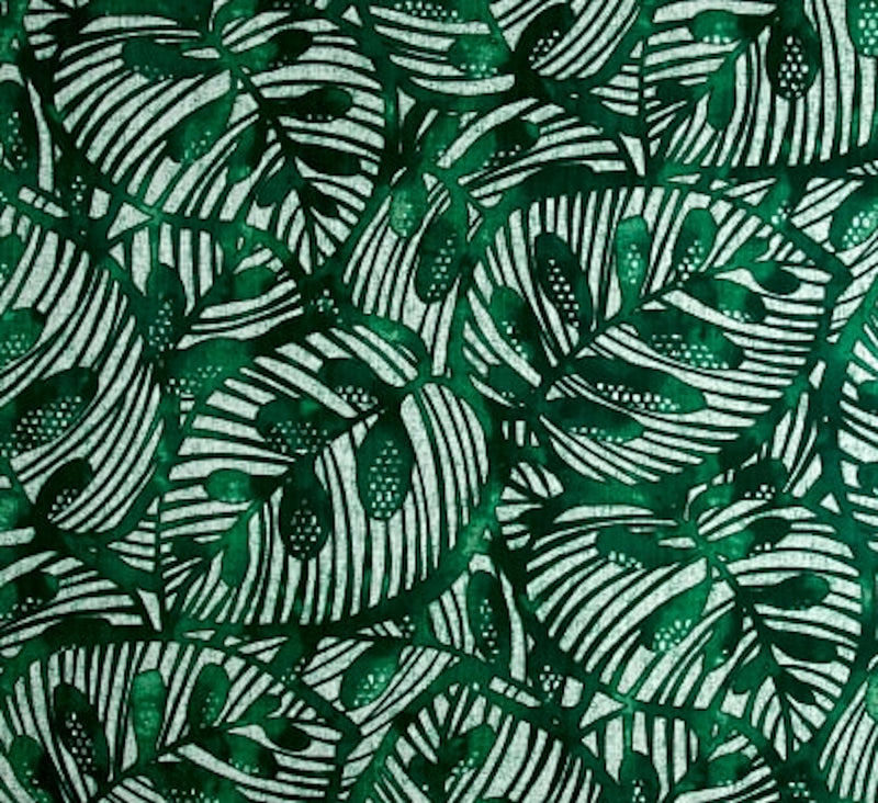 Load image into Gallery viewer, Gallant Leaf CL Emerald Drapery Upholstery Fabric by Golding Fabrics
