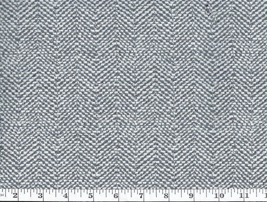 Gerard Herringbone CL Grey Drapery Upholstery Fabric by Ralph Lauren
