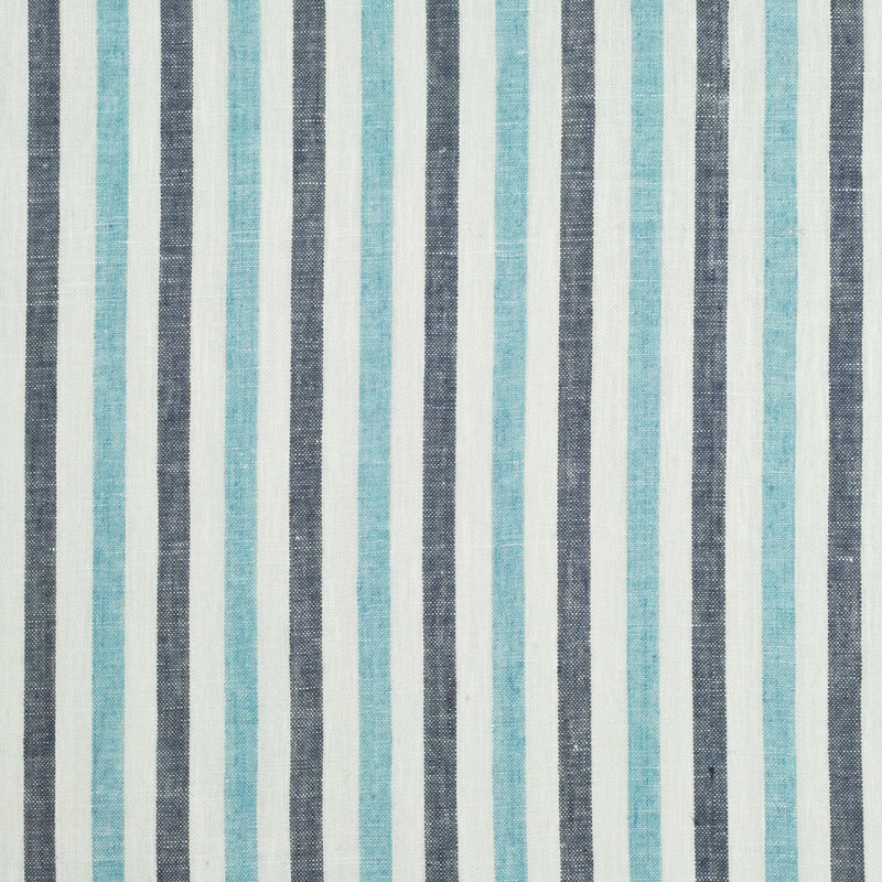 Load image into Gallery viewer, Hepburn Stripe CL Azure Drapery Upholstery Fabric by Ralph Lauren
