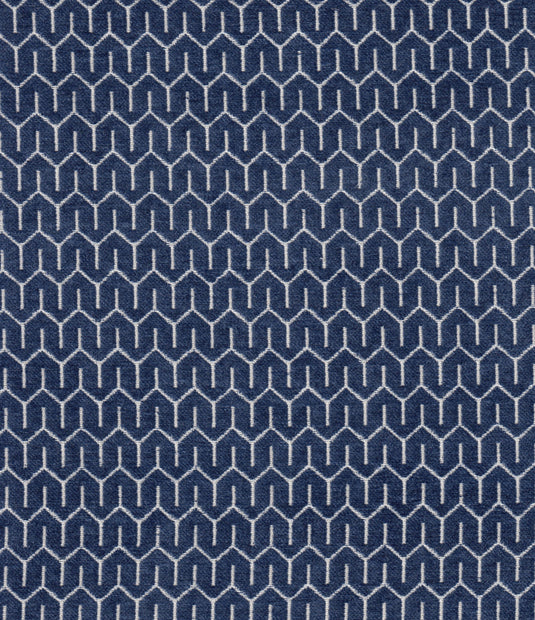 Petite  CL Cobalt Drapery Upholstery Fabric by P Kaufmann