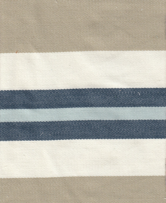 Clayton CL Khaki-Blue Drapery Upholstery Fabric by Golding Fabrics