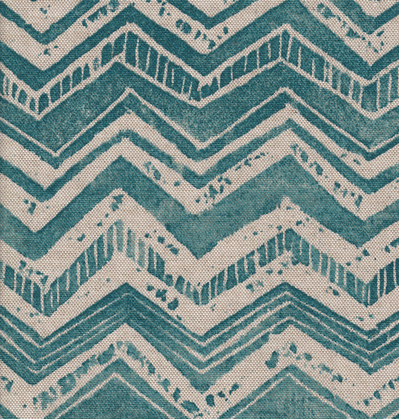 Load image into Gallery viewer, Jambo CL Blue Diamond Upholstery Fabric by P Kaufmann
