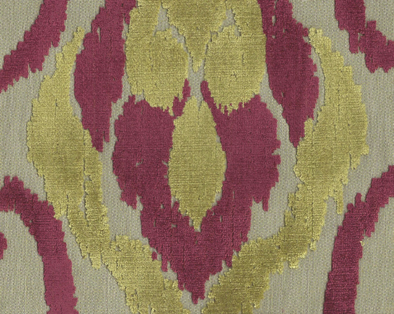 Load image into Gallery viewer, Ketana Velvet CL Ruby Drapery Upholstery Fabric by Charles Martel
