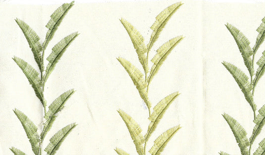 Lori CL Grass Embroidered Drapery Upholstery Fabric by Regal Fabrics