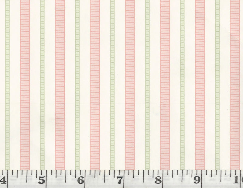 Load image into Gallery viewer, Mia Stripe CL Rose Double Roll of Wallpaper  by Ralph Lauren
