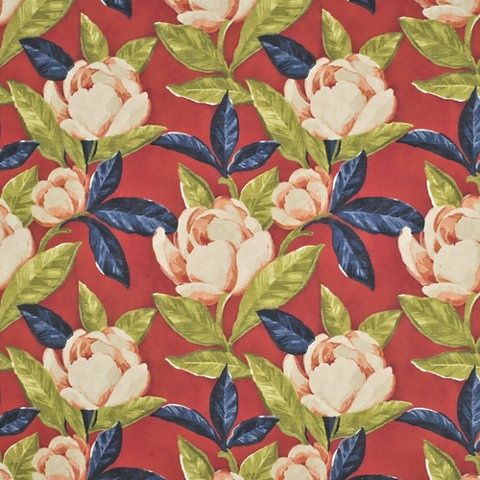 Mississippi Floral CL Sunset Drapery Upholstery Fabric by Ralph Lauren Fabrics