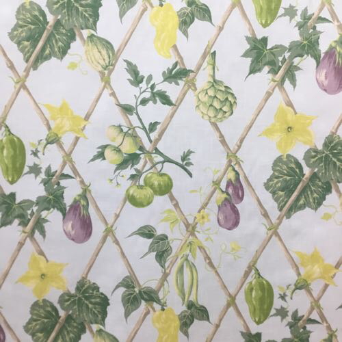 On the Vine CL Sky Drapery Upholstery Fabric by Braemore Textiles