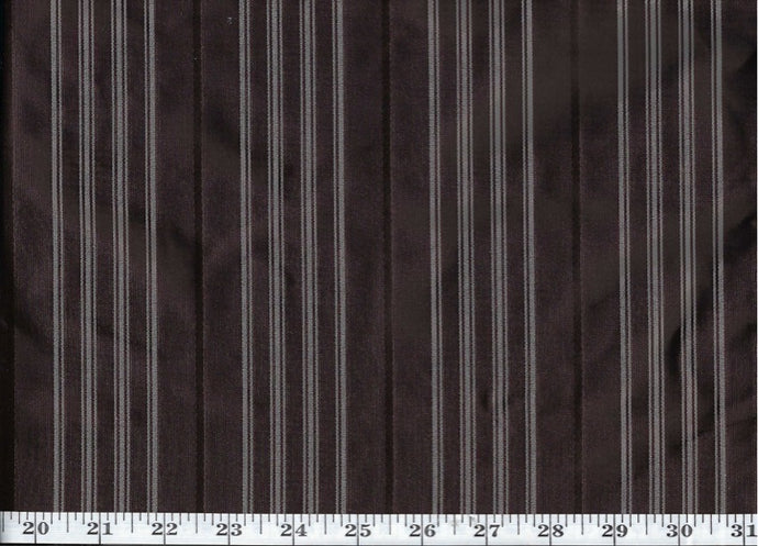 Palatine Silk Stripe CL Sable Upholstery Fabric by Ralph Lauren