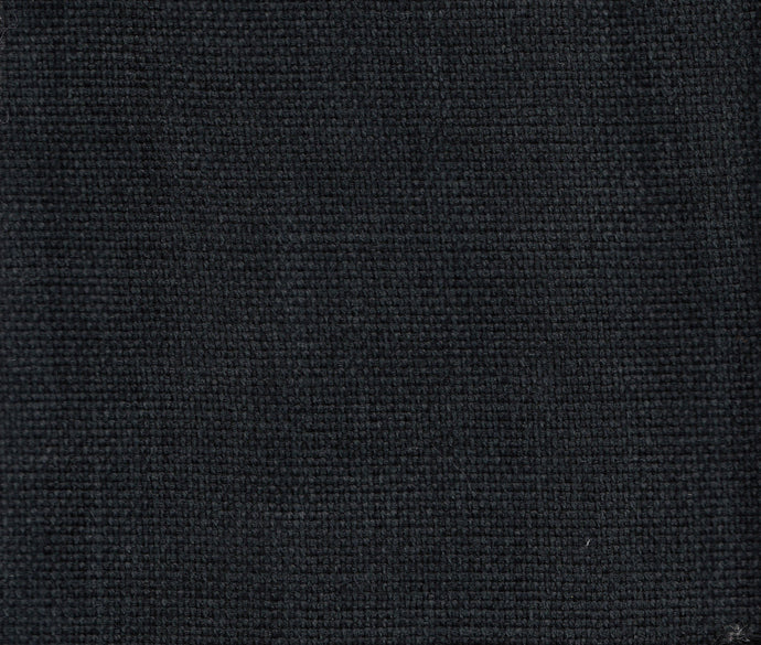 Pebbled Linen CL Jet Black Upholstery Fabric by Ralph Lauren