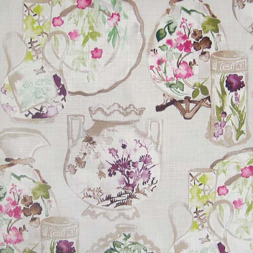 Load image into Gallery viewer, Quinn CL Porcelain Drapery Upholstery Fabric by Regal Fabrics
