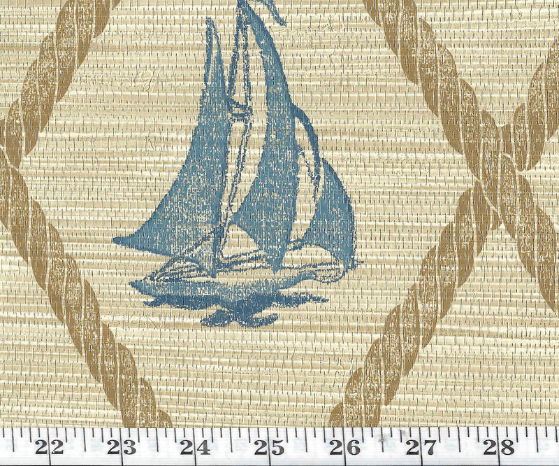 Load image into Gallery viewer, S.S. Hessie CL Slate Double Roll of Wallpaper  by Ralph Lauren
