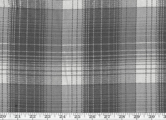 Shoreditch Plaid CL Cinder Drapery Upholstery Fabric by Ralph Lauren