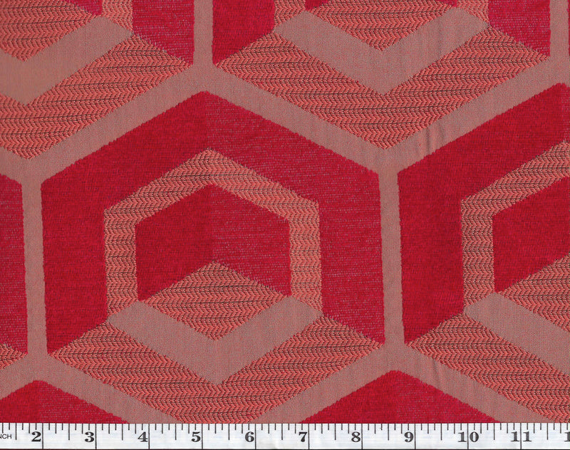 Load image into Gallery viewer, Simmons CL Watermelon Drapery Upholstery Fabric by DeLeo Textiles
